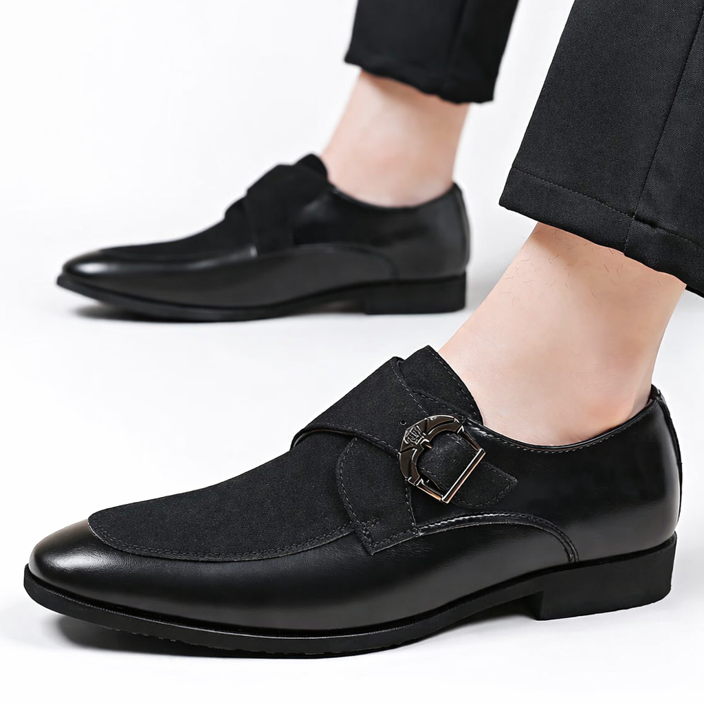 Daniel | Leather monk strap shoes
