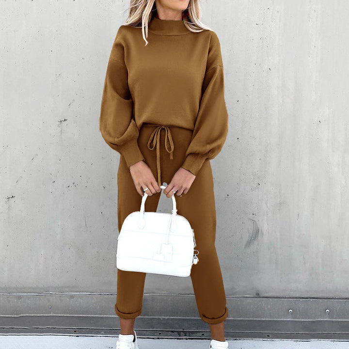 Kahlia | Two-piece knit outfit