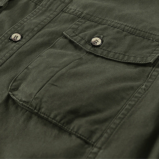 Anderson | Utility button-up jacket with chest pockets