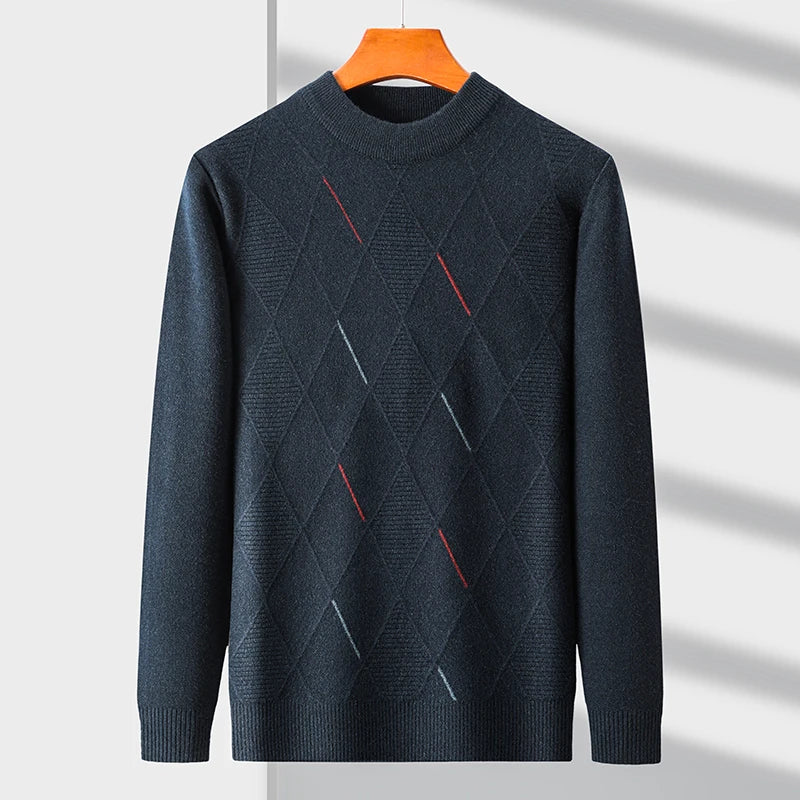 Mateo | Knit sweater with subtle pattern