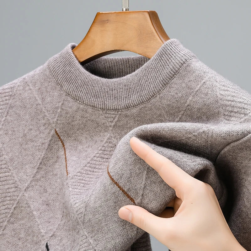 Mateo | Knit sweater with subtle pattern