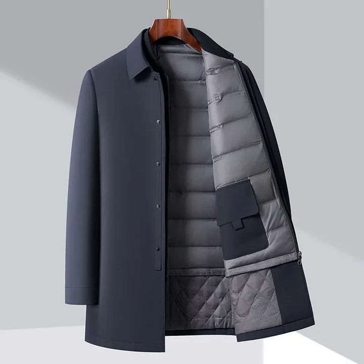 Kennington | Padded button-front coat