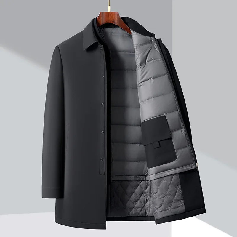 Kennington | Padded button-front coat