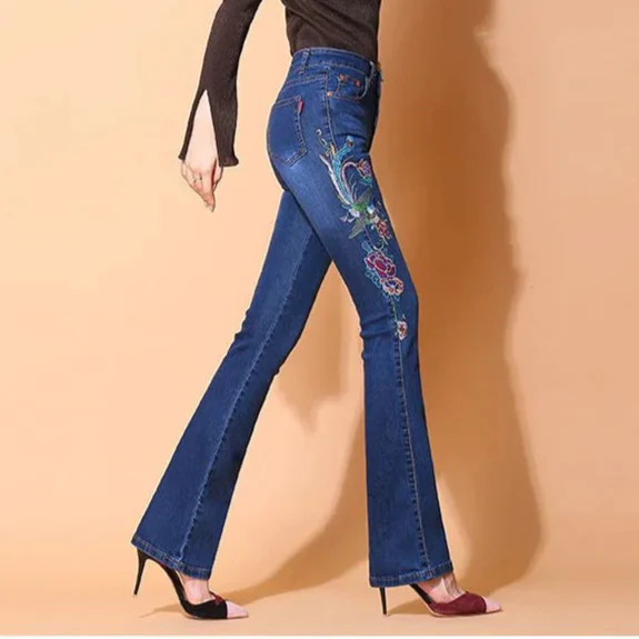 Caslen | High-waist flared jeans