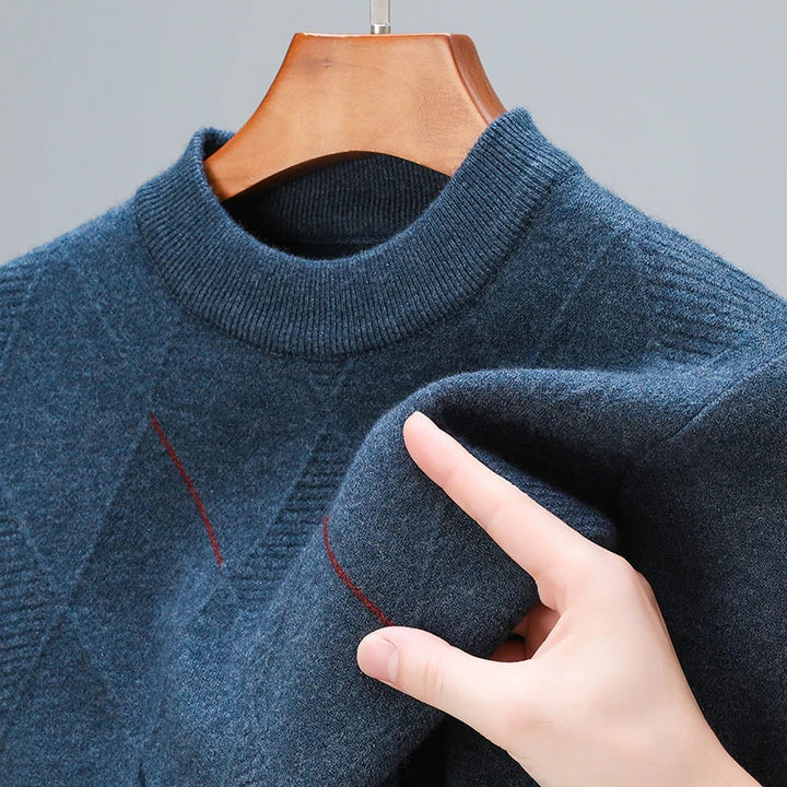 Mateo | Knit sweater with subtle pattern