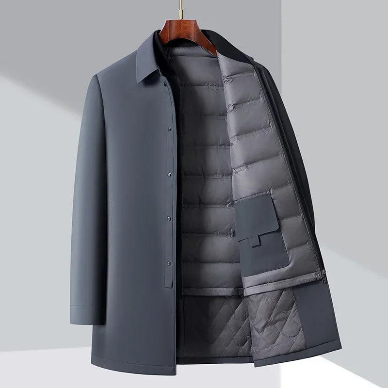 Kennington | Padded button-front coat