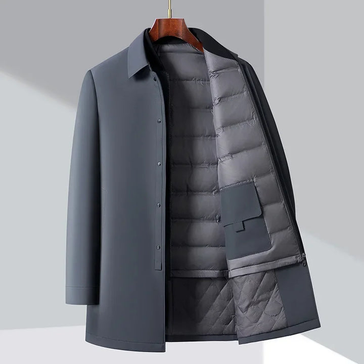 Kennington | Padded button-front coat