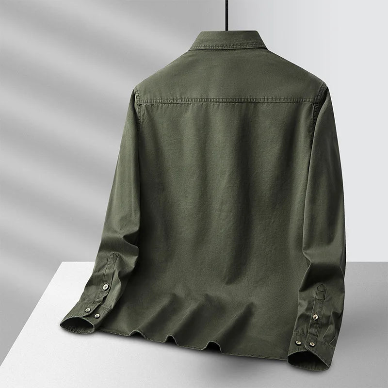 Anderson | Utility button-up jacket with chest pockets