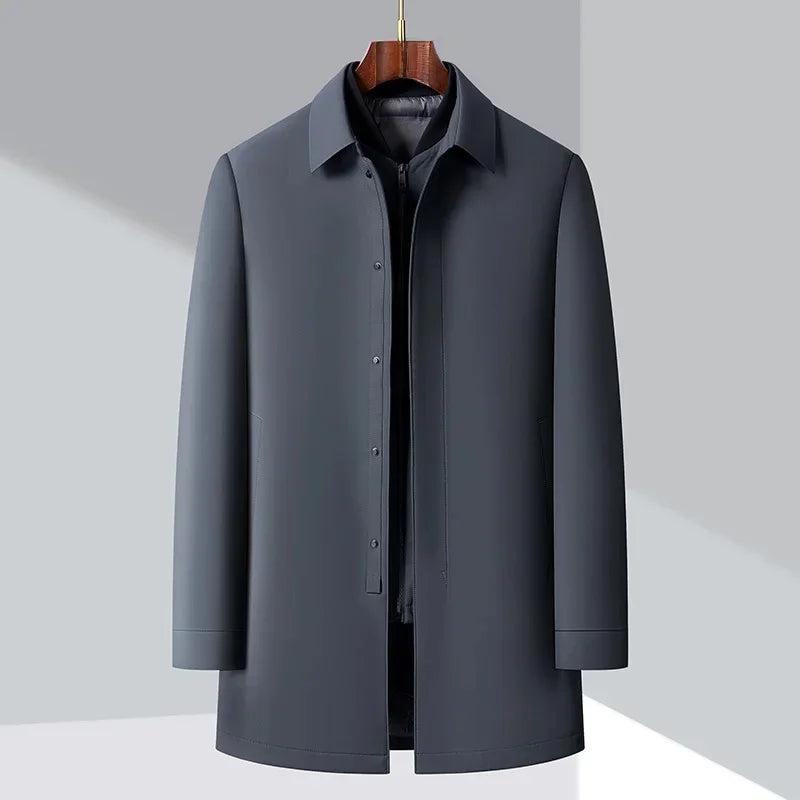 Kennington | Padded button-front coat
