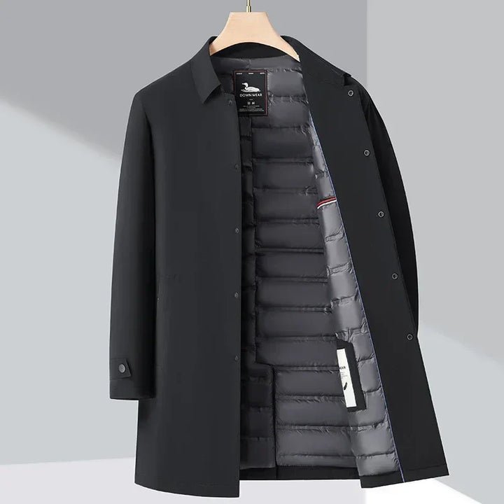 Norbert | Quilted-lined long coat