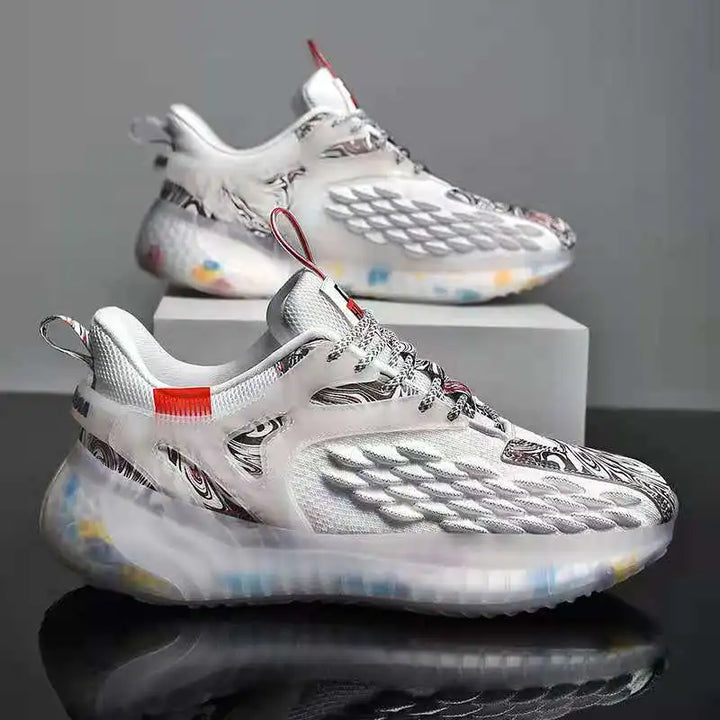 Nick | Chunky running sneakers with textured sole