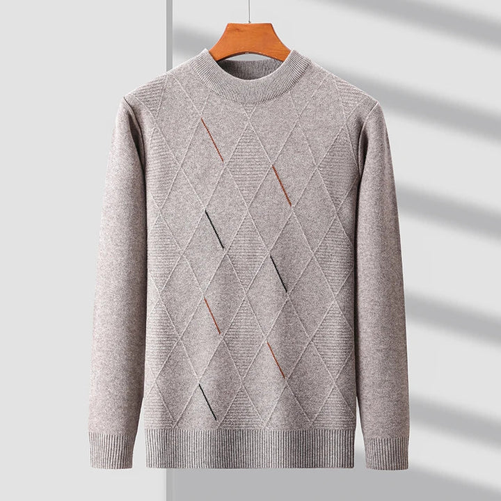 Mateo | Knit sweater with subtle pattern