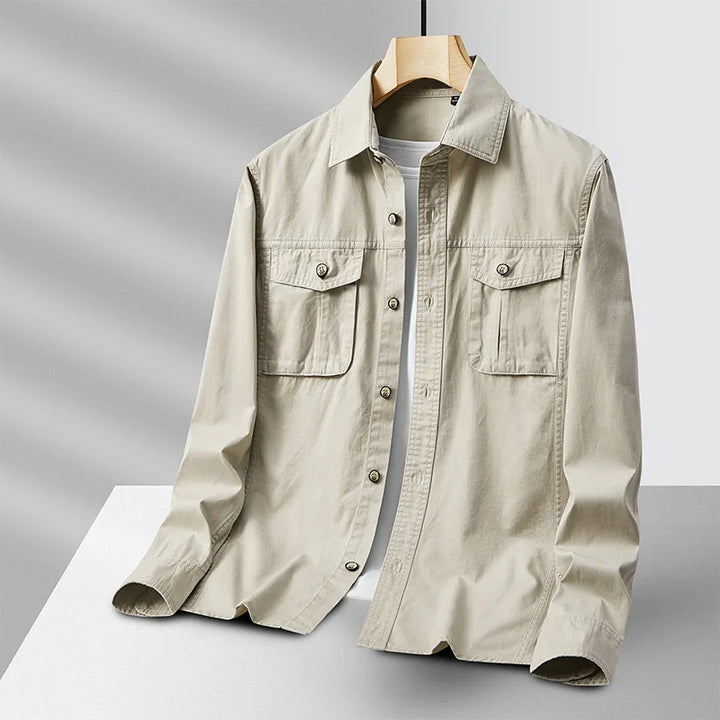 Anderson | Utility button-up jacket with chest pockets
