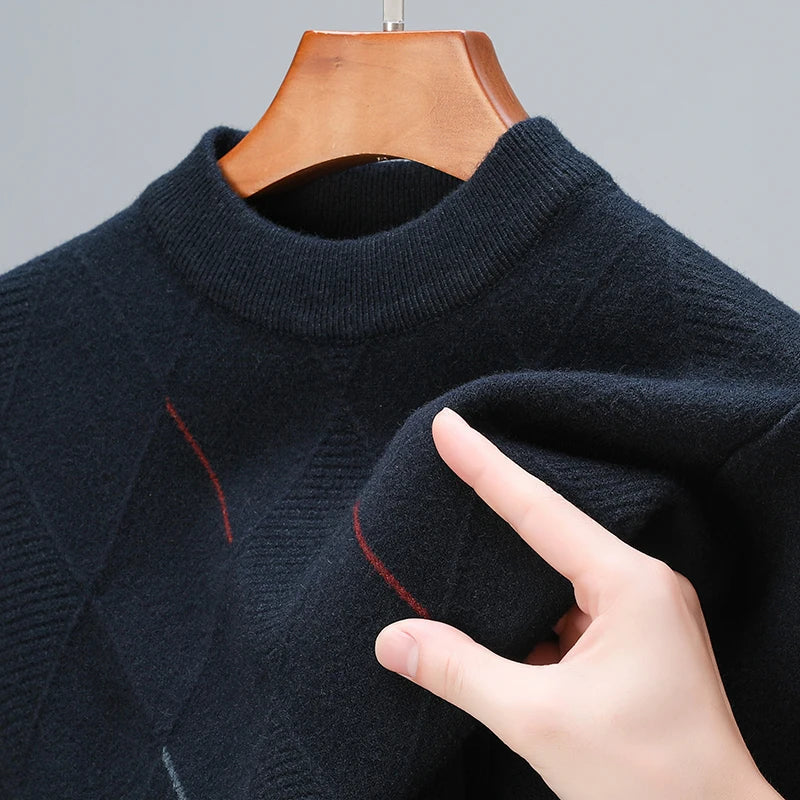 Mateo | Knit sweater with subtle pattern