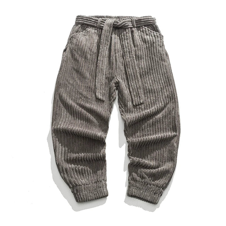Hugo | Corduroy elastic-waist pants