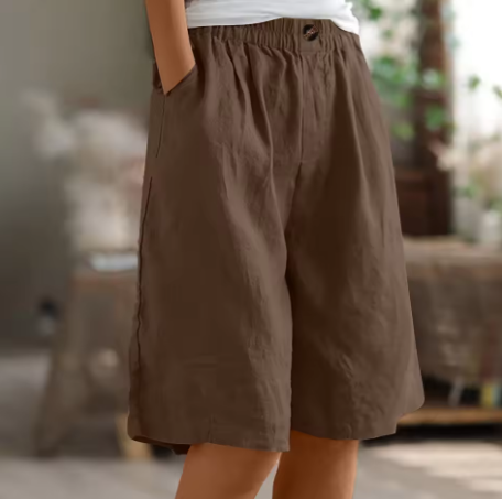 Mariam | Loose shorts with elastic waist