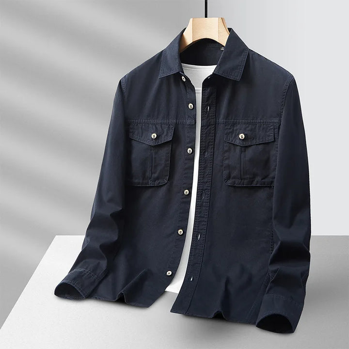 Anderson | Utility button-up jacket with chest pockets