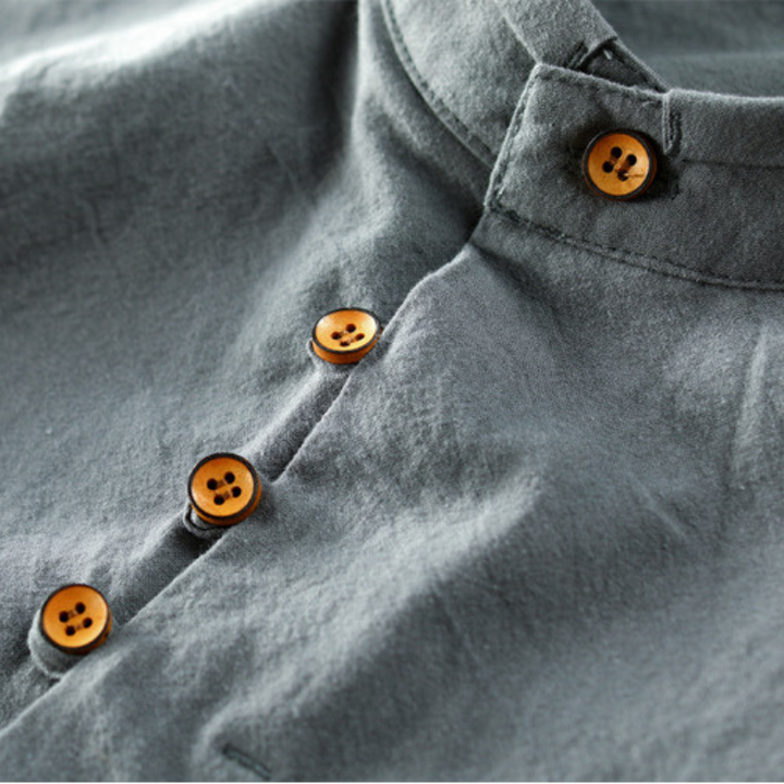 Arnold | Button-up shirt with stand collar