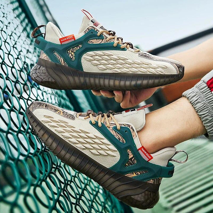 Nick | Chunky running sneakers with textured sole