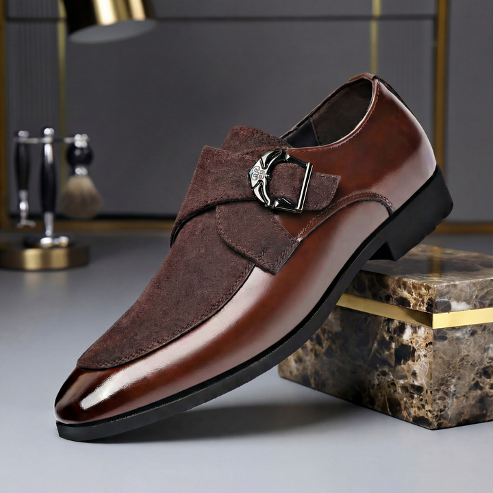 Daniel | Leather monk strap shoes